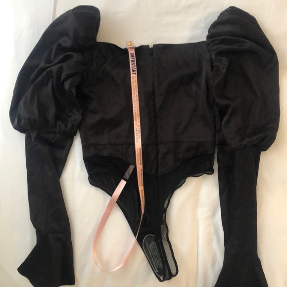HouseOfCB SATIN BODYSUIT Size S - Picture 4 of 5
